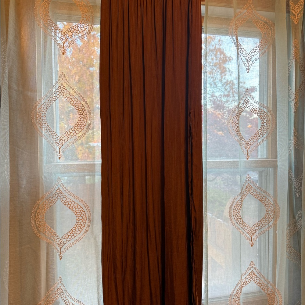 Forever 21 Brown Maxi Skirt